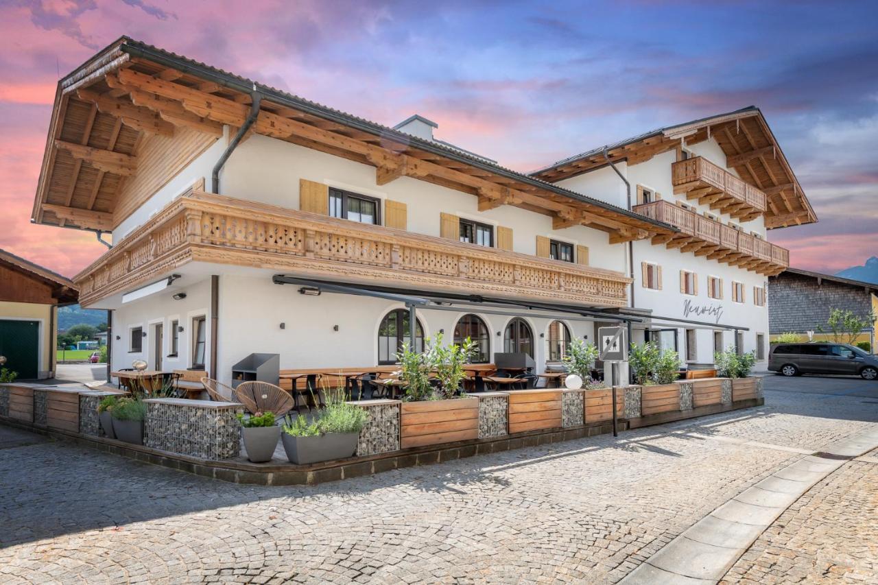 Neuwirt - Boutiquehotel & Wirtshaus Bad Vigaun Eksteriør billede